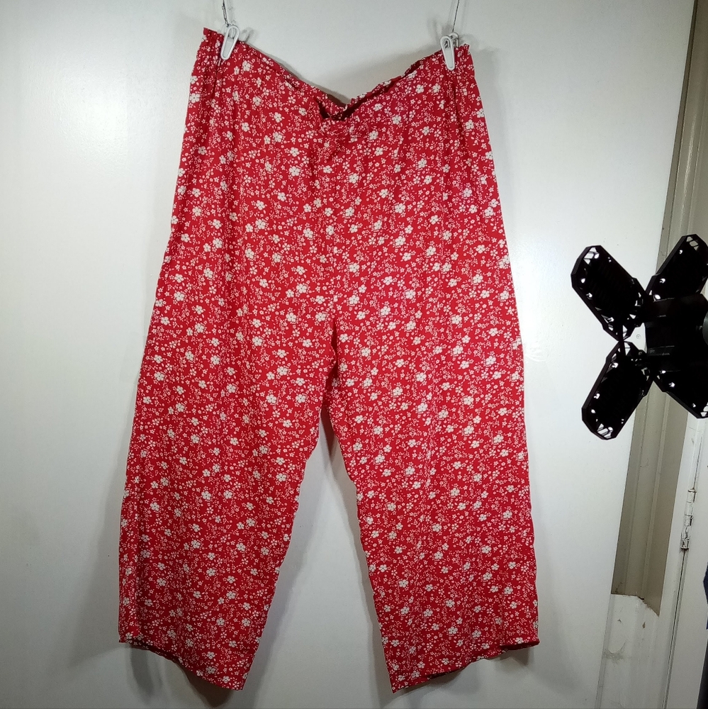 Shein Frenchy Scallop Hem Wide Leg Pants Sz 4X - Picture 6 of 8